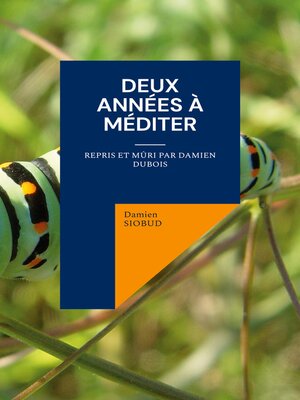 cover image of Deux Années à Méditer